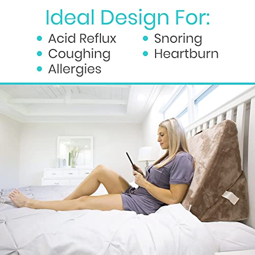 Bed Wedge Pillow Folding Memory Foam Incline Cushion
