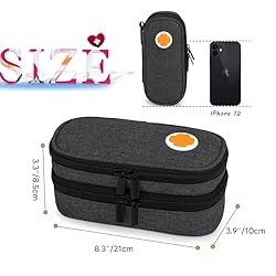 CURMIO Double Layer EpiPen Carrying Case