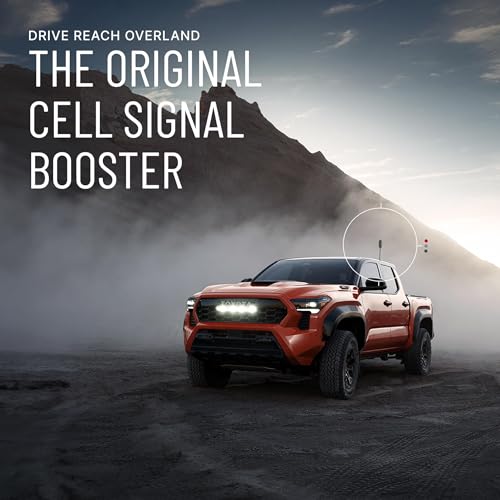 weBoost Drive Reach Overland - Cell Phone Signal Booster for Off Road Vehicles | Boosts 5G & 4G LTE for All U.S. Carriers - Verizon, AT&T, T-Mobile & More | Made in The U.S. | FCC Approved