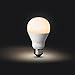 Philips Hue White A19 Single LED Bulb Compatible with Alexa (Hue Hub Required) (Certified Refurbished)