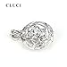 NY Jewelry 925 Sterling Silver CZ Rose Cage Pendants for Pearl, Pearl Cages for Pearl DIY Jewelry Making