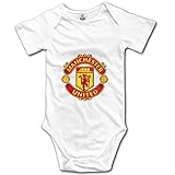 Manchester United FC Football Club Unisex Baby Onesies Short Sleeve BodySuit
