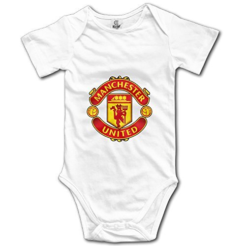 Manchester United FC Football Club Unisex Baby Onesies Short Sleeve BodySuit