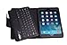 QQ-Tech® Removable Detachable Wireless Bluetooth ABS Keyboard PU Leather Case Tablet Stand for Apple iPad Mini/Retina ipad Mini - Smart Cover Wake Sleep Function-Black