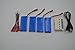 Blomiky 4pcs 800mAh Battery and Charger for F5 Holy F181 F181C F181W JXD 509G 509W 510G JJRC H12C H12W Stone F181 WLtoys V686 Quadcopter F181 Battery 4 pack