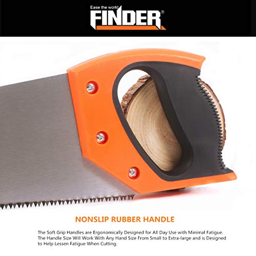 Professional Cut Handsaw, Perfect for Sawing,Trimming, Gardening, Pruning & Cutting Wood, Drywall, Plastic Pipes & More, Razor Sharp Blade