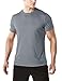 TSLA Men's HyperDri Short Sleeve T-Shirt Athletic Cool Running Top MTS06 / MTS40