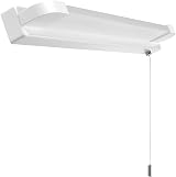 Luxvista LED Bathroom Mirror Light 7W IP44 Pull Cord 6000K Cool White view 1