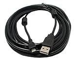 Importer520 25Ft Controller USB Charging Cable with Ferrite Core for Xbox One