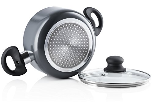 Kitchen Cookware Nonstick Pots and Pans Set, 15 Piece (Utensils and Glass Lids Included) Durable Professional Grade… 5 Kitchen Cookware Nonstick Pots and Pans Set, 15 Piece (Utensils and Glass Lids Included) Durable Professional Grade… - Image 6