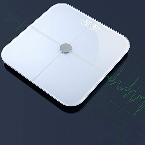 PowMax Bluetooth Body Fat Scale, WW-80 Intelligent Precision Measuring Household Scale Fat Scales Electronic Scale Healthy Adult Weighing Instrument