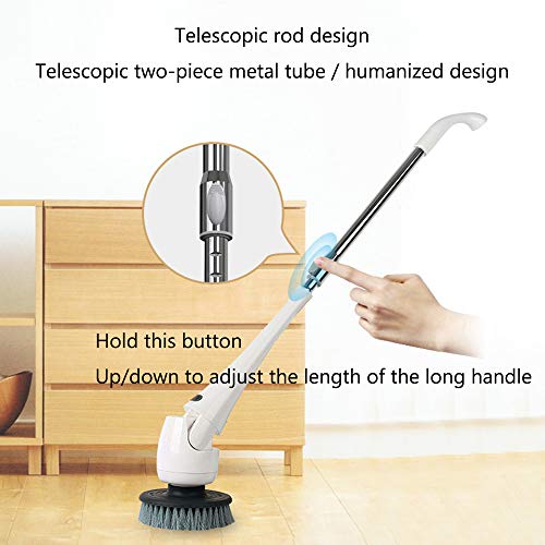 Ltongx Electric Floor Scrubber Cordless Electric Cleaning Brush