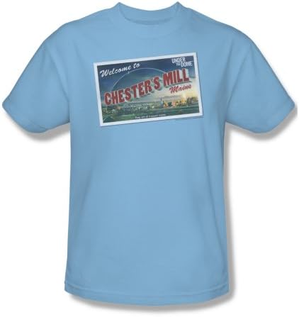 Under the Dome - Men's T-Shirt Welcome to Chester's Mill, 3XL, Blue