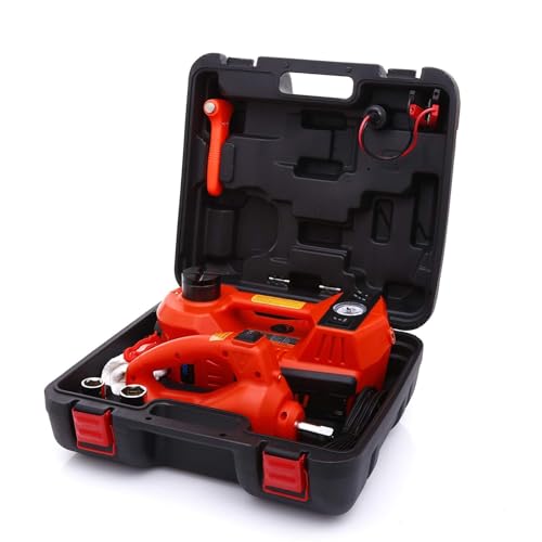 STANDTALL Electric Car Jack 5 Ton 12V Floor Jack, Impact Wrench, Inflator
