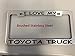 Custom License Plate Frame Laser Engraved Stainless Steel (Polished Finish)