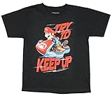 Nintendo Super Mario Mariokart Try To Keep Up Boys' T-Shirt (MD, 8)
