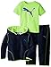 PUMA Boys' 3pc Jacket, Tee, Pant Set