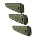 TOURBON Hunting Shooting Pistol Sock Gun Sleeve Handgun Storage (Green, Pack of 3 Pieces)