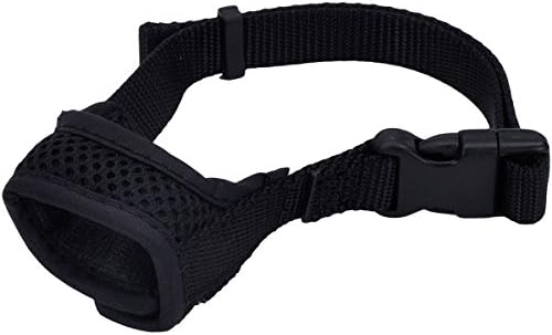 Coastal - Best Fit - Adjustable Comfort Dog Muzzle, Black, 8.25" - 10.5" (Large)