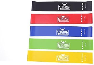 Top Quality Set of Five Mini Exercise Resistance Bands