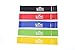 Top Quality Set of Five Mini Exercise Resistance Bands