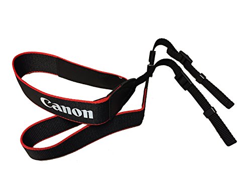 Excelshoots OEM Canon EOS Digital DSLR Camera Shoulder Neck Strap Wide for Canon EOS T6, T5, T4, T3 Etc.