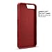 iPhone 8 Plus Card Holder Case iPhone 8 Plus Wallet Case Slim iPhone 8 Plus Folio Leather case cover Shockproof Case with Credit Card Slot Protective Case for iPhone 8 Plus and iPhone 7 Plus (Red)
