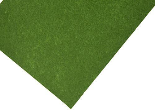 Hollandfelt 79P Felt sheets-79 6 Sheets 20x30cm-100% Wool, Frog Green, 20 x 30 cm