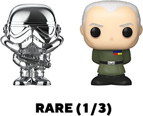 Funko Bitty POP! Star Wars - Luke, 4-Pack - Luke Skywalker, OBI-Wan Kenobi, Jawa and A Surprise Mystery Mini Figure - 0.9 Inch (2.2 Cm) Collectable - Stackable Display Shelf Included - Gift Idea