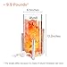 LEVOIT Viéra Himalayan Salt Lamp, Pink Rock Large Crystal Natural Himilian Gift Night Light (ETL Certified) Touch Dimmer, 9.9lbs, Viera, 9 Lbs