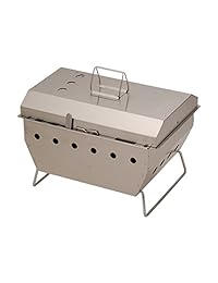 Snow Peak Grill de hierro mesa barbacoa Caja