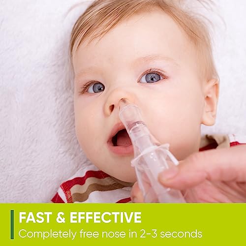 Airmed's Vac Nasal Aspirator Baby. CLINICALLY Tested, Safe and Gentle