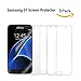 Samsung Galaxy S7 Screen Protector[Full Screen Coverage][Anti-Scratch][Anti-Bubble][Easy-install]Premium Ultra Slim High Definition Phone Film for Samsung Galaxy S7,3-Pack