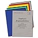 C-Line Colored Project Folders, Heavyweight Poly, Holds Materials up to 8.5 x 11 Inches, Assorted Colors, 25 per Box (62130), Letter Size