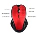 SVAKI Classic Wired Optical Egg Mouse, Red