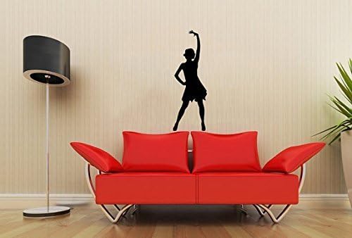 Vinyl Decal Mural Sticker 3 Girls Dancing Jazz Ballet Contemporary Woman Silhouette Ss7, Ss8, Ss9