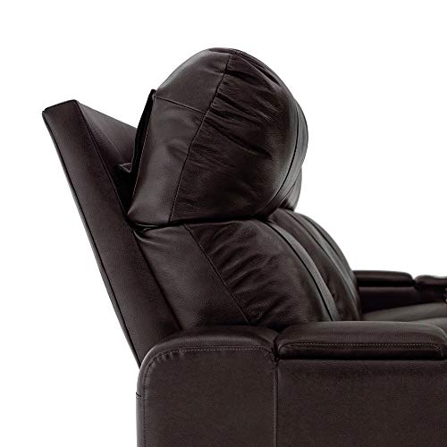 Seatcraft Octavius Big & Tall Home Theater Seating Top Grain Leather