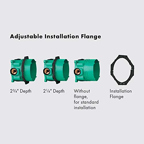 2 Hansgrohe+HG01850181+4+Inch+Service+Stop