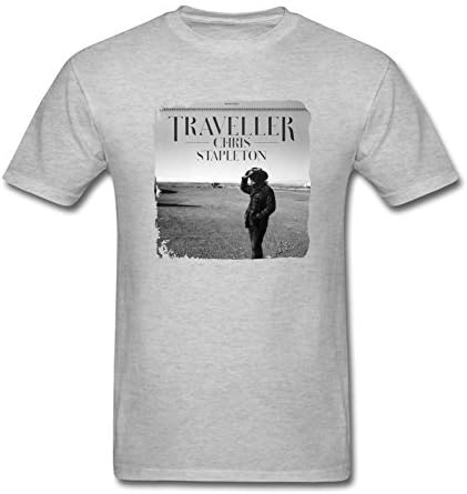 TIERTS Men's Traveller Chris Stapleton T-shirt Size XL Grey