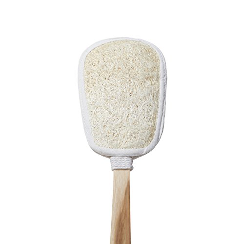 Loofah Back Scrubber on a Stick with 2 Natural Loofah Sponge Pads. 17