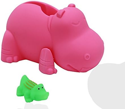 Bathtub Faucet Cover for Baby - Adjustable Bath Tub Hippo Faucet Cover Winter Outdoor Safe Tub - Bath Spout Cover for Children Infant Baby Child Pet Toddler Bathing Kitchen Patio - Crocodile Gift