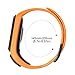 NotoCity Compatible with Spark 3/Golfer 2/Adventurer/Runner 2/3/ Silicone Watch Band Replacement for Spark/Spark 3/Golfer 2/Adventurer/Runner 2/3 Smartwatch (Black/Orange)