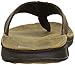 REEF Men's Sandals J-Bay III | Premium Full Grain Mens Leather Sandals for Instant Comfort