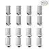 16 PCS Wall Hooks Hangers Self Adhesive Hooks, Heavy Duty Wall Hooks Stainless Steel Waterproof Hanger for Bathroom Kitchen Wardrobe and Dedroom