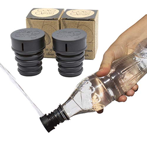 CuloClean 2pcs Portable Bidet for Toilet, Travel or Camping. Compatible with Every Bottle. Discreet, Ecological, Mini…