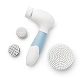 Vanity Planet Spin for Perfect Skin Face & Body Cleansing Brush, Frosted Blue