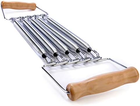 Chest Expander Wooden Handle Wire Spring Chest Dilator, Adjustable Household Men Multifunction Exercise Chest Muscle Arm Muscle Fitness Equipment