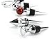 Bekith Zinc Alloy Bar Tools Wine Plug Wine & Beverage Bottle Stopper,Set of 5