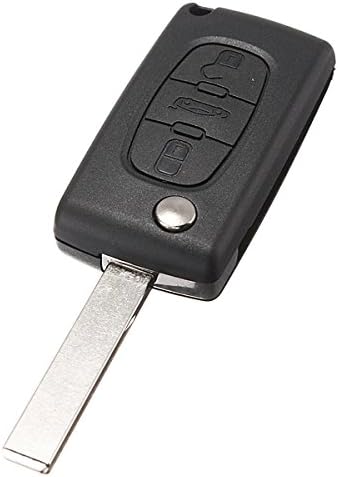 5 Button 5 Bin Remote Key Fob Case Flip Blade for Volvo S80 S60 V50 V70 XC70 XC90