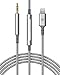 Audio Cable for Bose QC25 / QC35 / Noise Canceling 700 Headphones with iPhone Connector – Replacement Aux Cord w/ In-line Remote Mic, Volume Control (Black)thumb 4